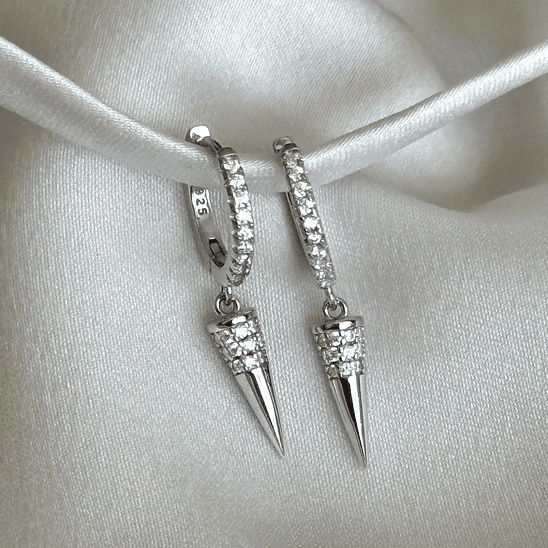 Argollas cono colgante 1