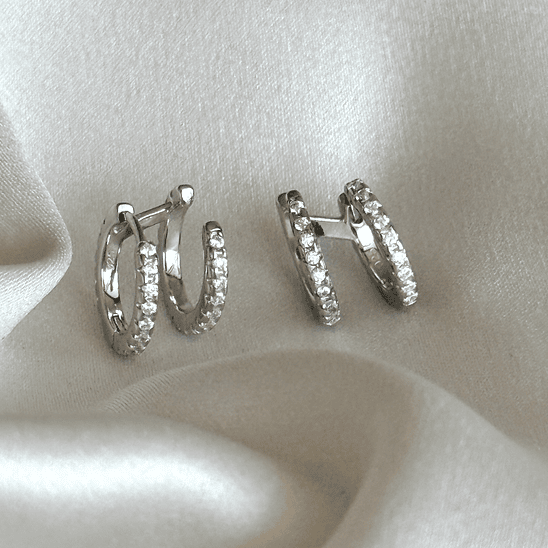 Argollas dobles 12 mm para 1 perforación 1