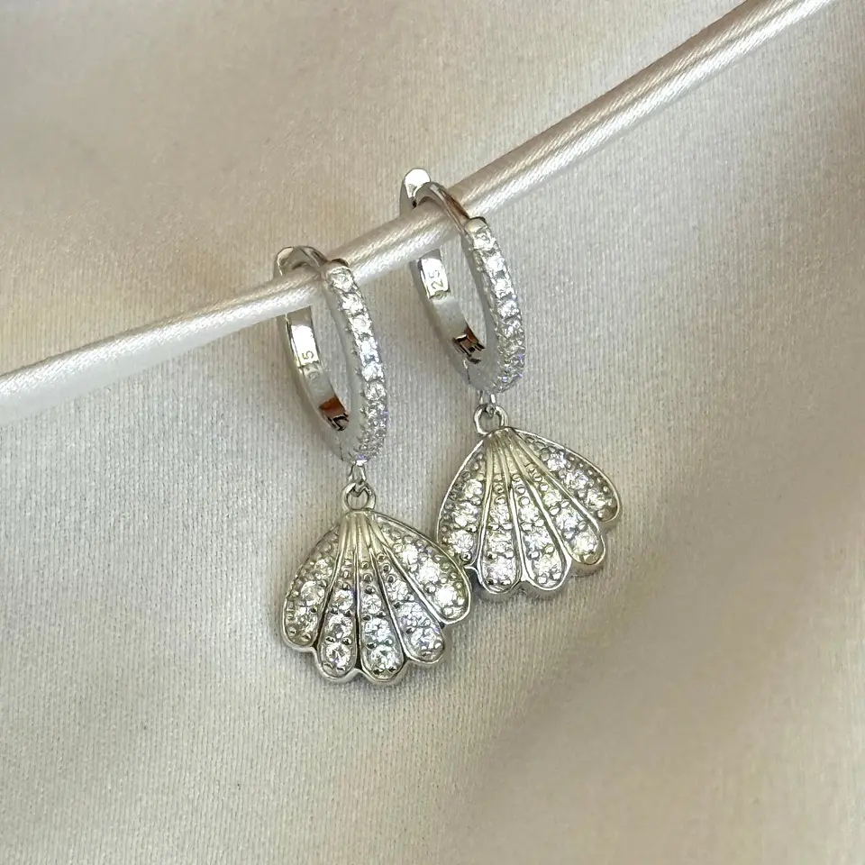 Argollas concha marina 1