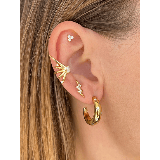 Piercing triángulo 3