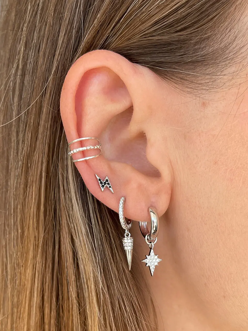 Ear cuff triple 10 mm 3