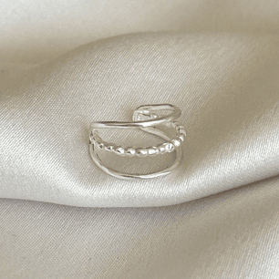 Ear cuff triple 10 mm