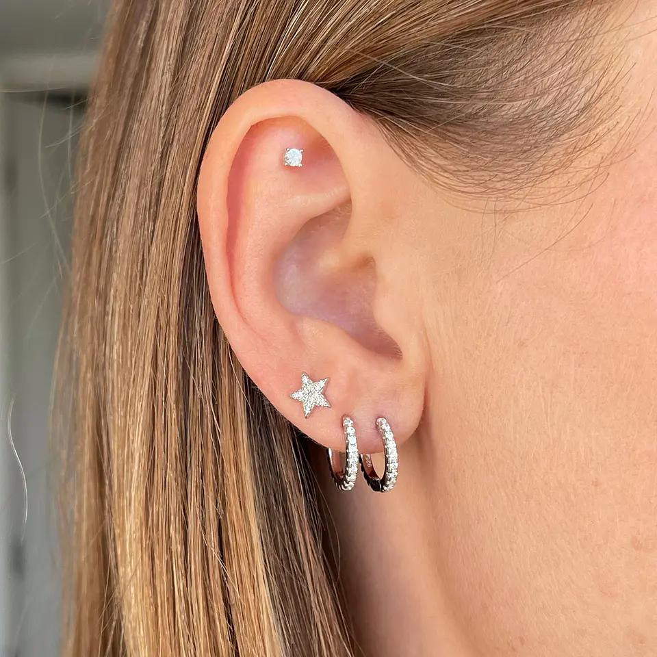 Piercing punto de luz 3