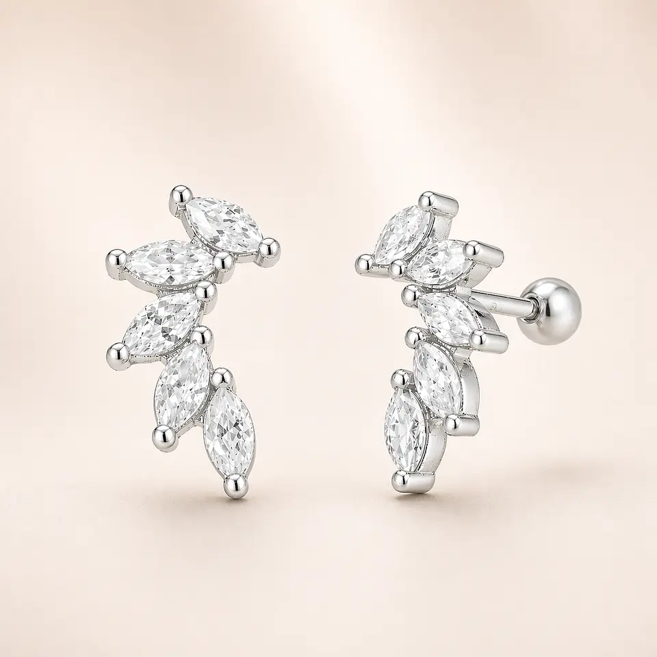 Hojas brillantes con tope 1