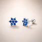 Flor azul con tope - Miniatura 1