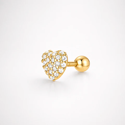 Piercing corazón