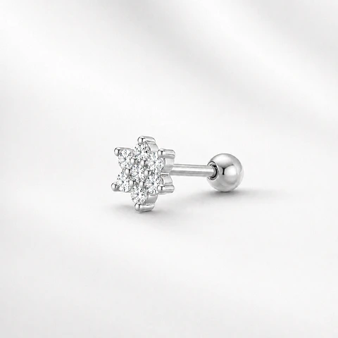 Piercing flor 5,5 mm