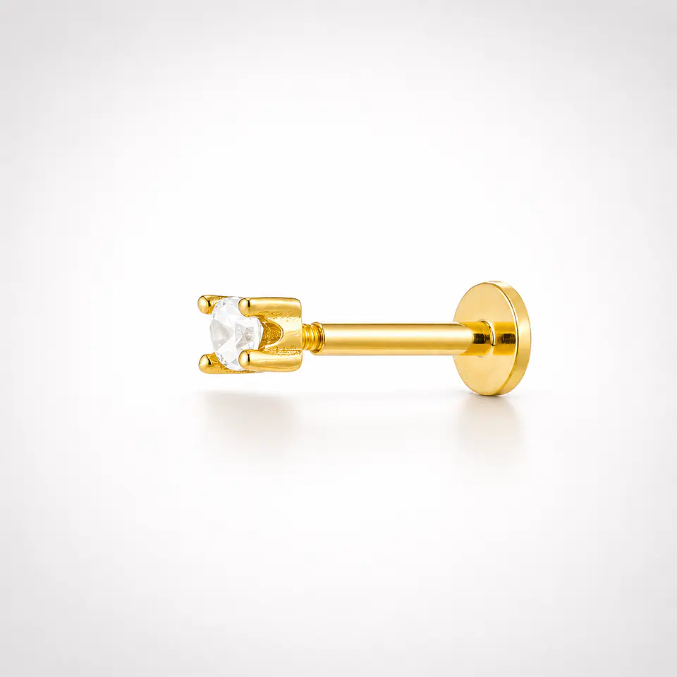 Piercing punto de luz 1