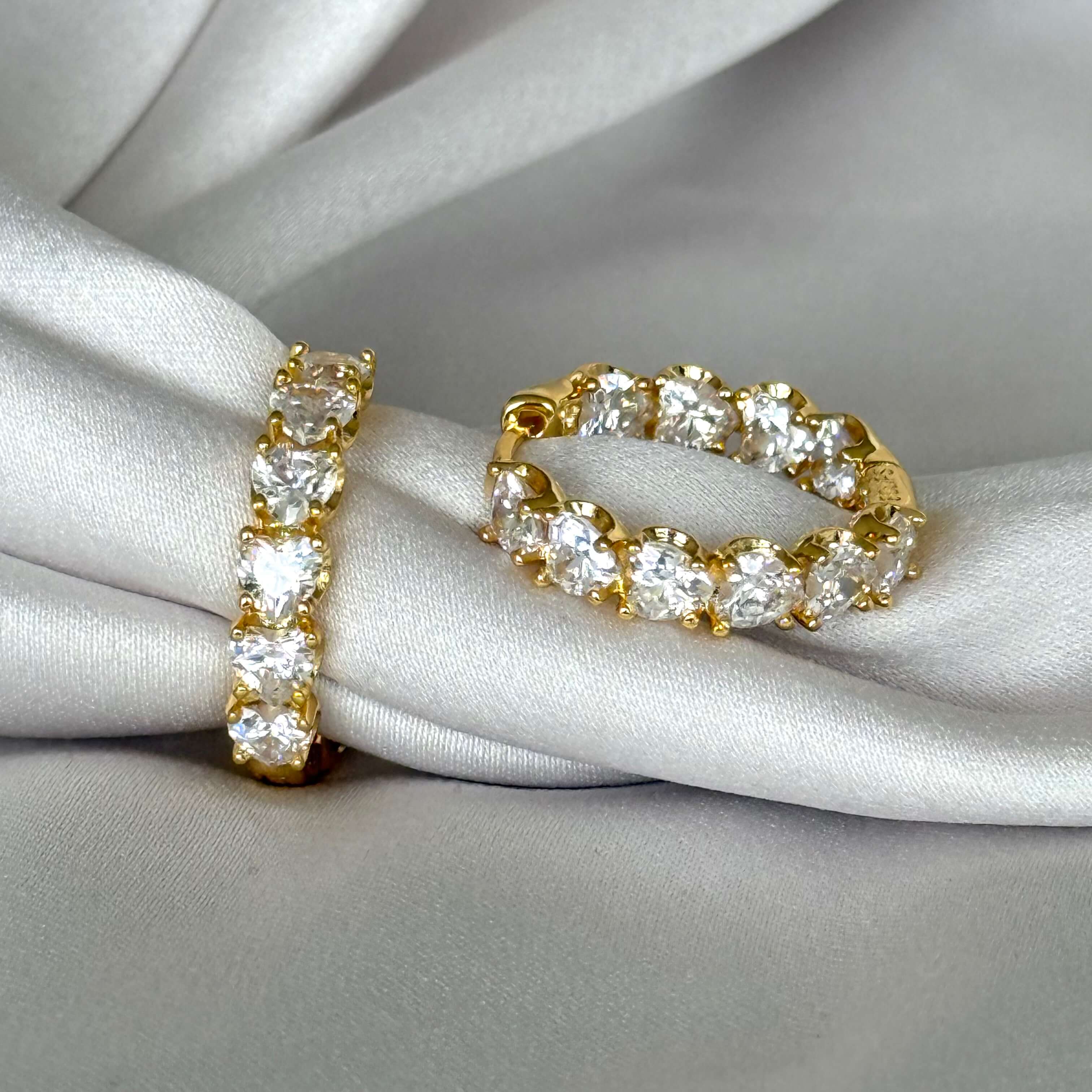 Argollas de corazones