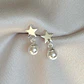 Estrella con perla colgante - Miniatura 1