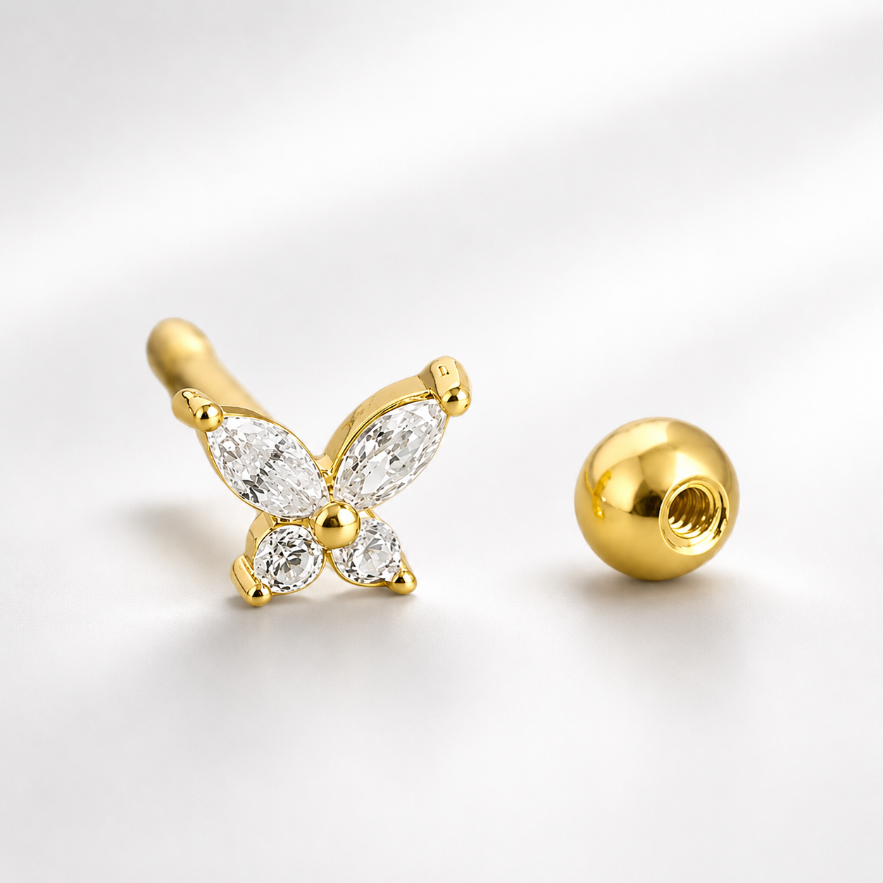 Piercing mariposa
