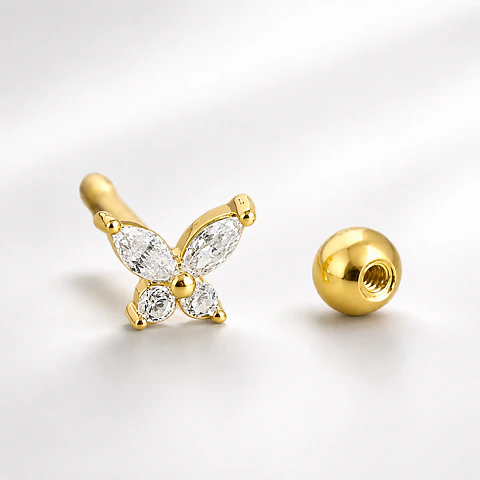 Piercing mariposa