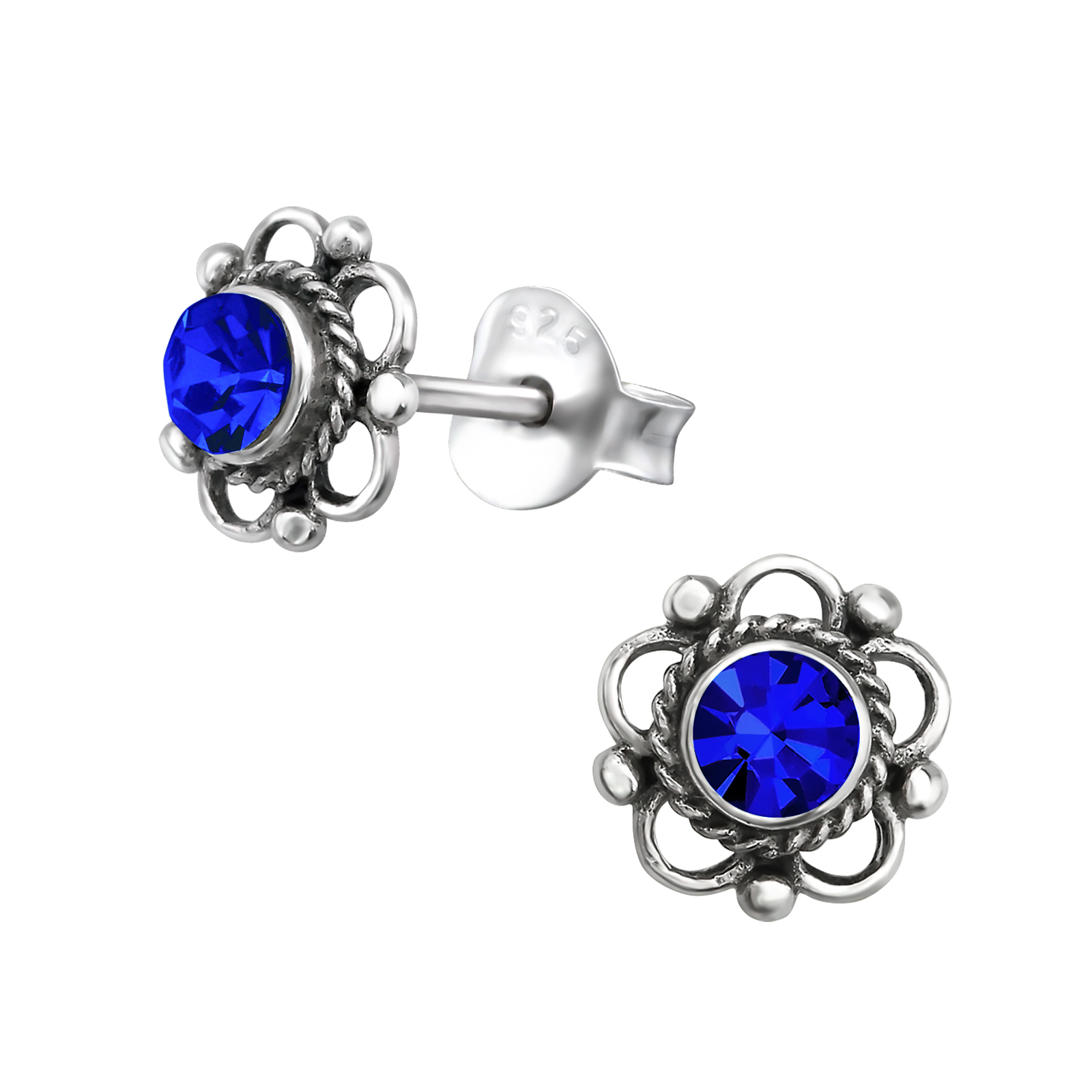 Flor azul 7 mm