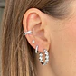 Conjunto argollas de corazón - Miniatura 1