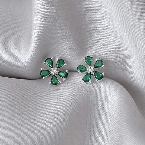 Flor verde 8 mm