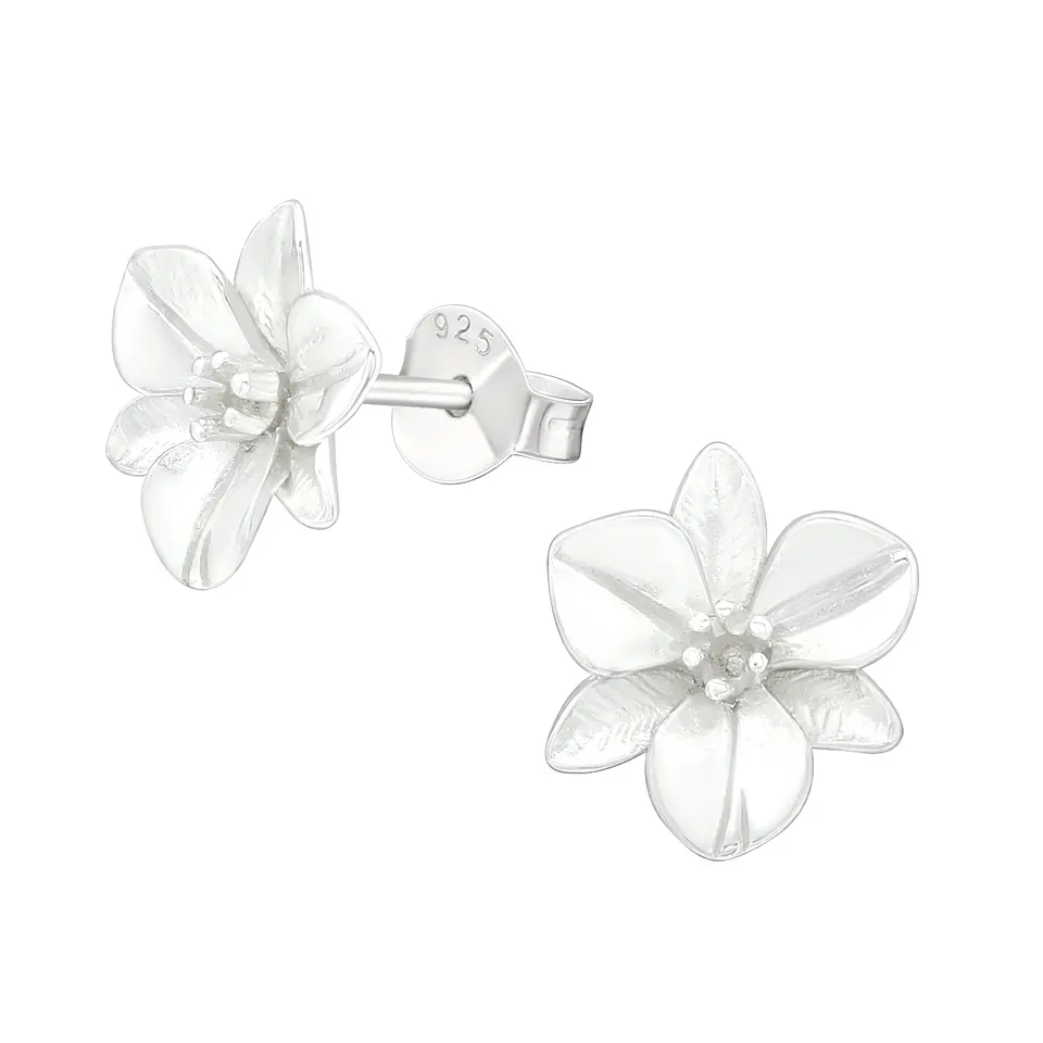 Flor de plata 10 mm 3