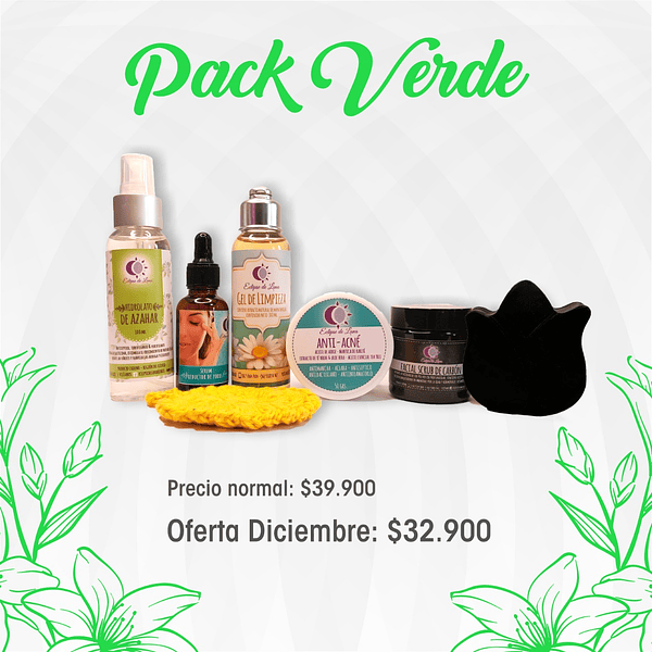 Pack Verde - Pieles normal a grasa