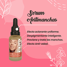 Serum Antimanchas, revitalizante e iluminador de rostro