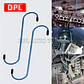 Car Brake Caliper Hooks Auto Brake Caliper Hangers Hooks with Rubber Tips Universal Tools for Brake Bearing Axle Suspension Work - Miniatura 1