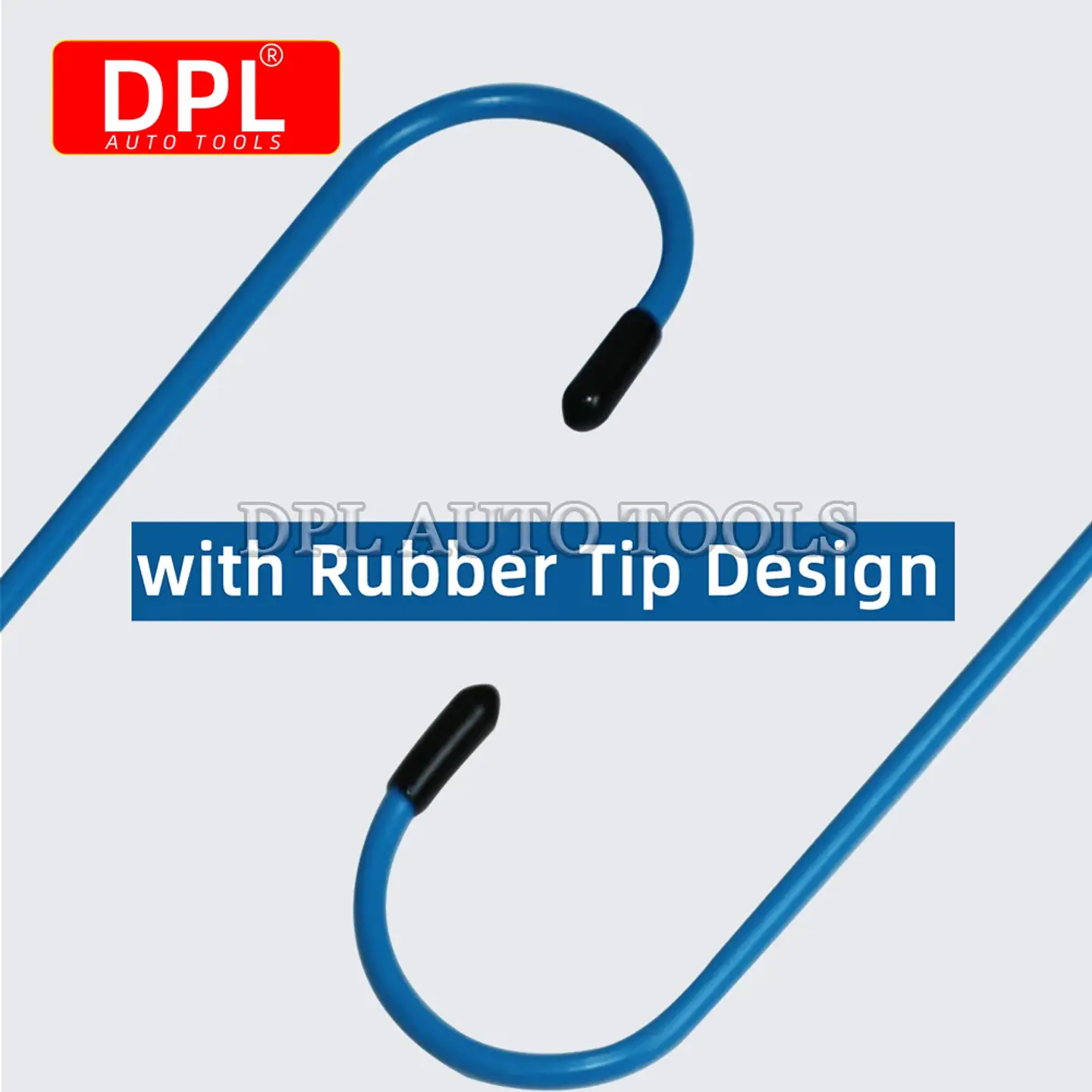 Car Brake Caliper Hooks Auto Brake Caliper Hangers Hooks with Rubber Tips Universal Tools for Brake Bearing Axle Suspension Work 3