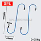 Car Brake Caliper Hooks Auto Brake Caliper Hangers Hooks with Rubber Tips Universal Tools for Brake Bearing Axle Suspension Work - Miniatura 5