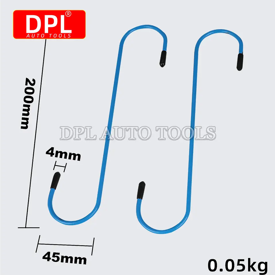 Car Brake Caliper Hooks Auto Brake Caliper Hangers Hooks with Rubber Tips Universal Tools for Brake Bearing Axle Suspension Work 5