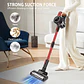 Cordless Vacuum Cleaner with Filters LED Light, Rechargeable Battery Powerful Multifunction Handheld Stick Vacuums & Electric Br - Miniatura 4