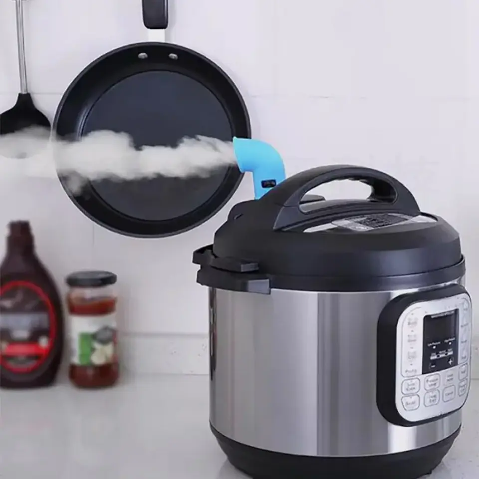 1pc Pressure Cooker Silicone Exhaust Pipe Pressure Cooker Silicone Steam Release Valve Pressure Cooker Exhaust Valve Diverte 4
