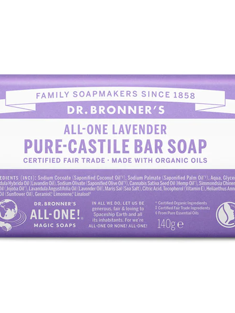 Sabonete Biológico Puro de Castela – Alfazema 1