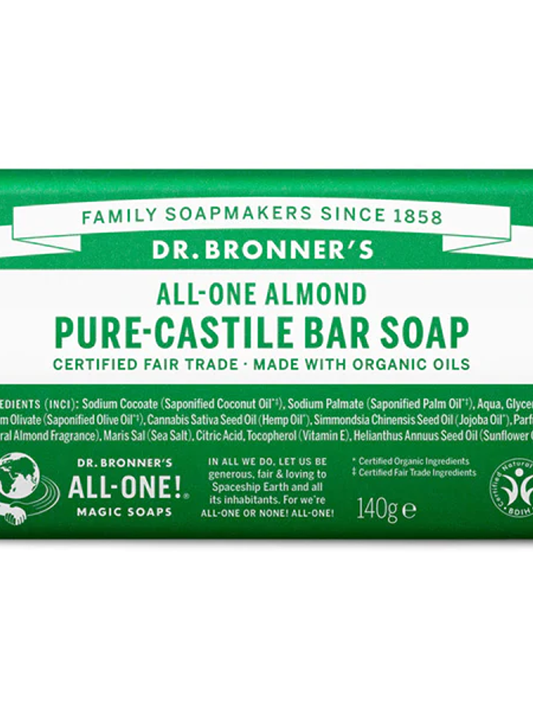 Sabonete Biológico Puro de Castela – Amêndoa 1