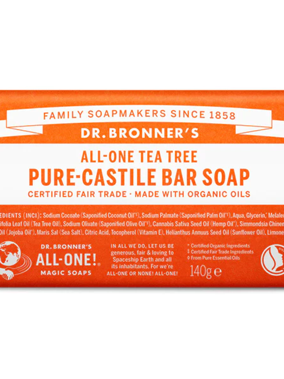 Sabonete Biológico Puro de Castela – Árvore-do-Chá 1