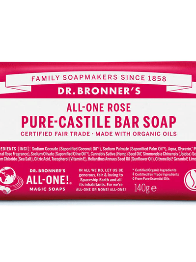 Sabonete Biológico Puro de Castela – Rosa