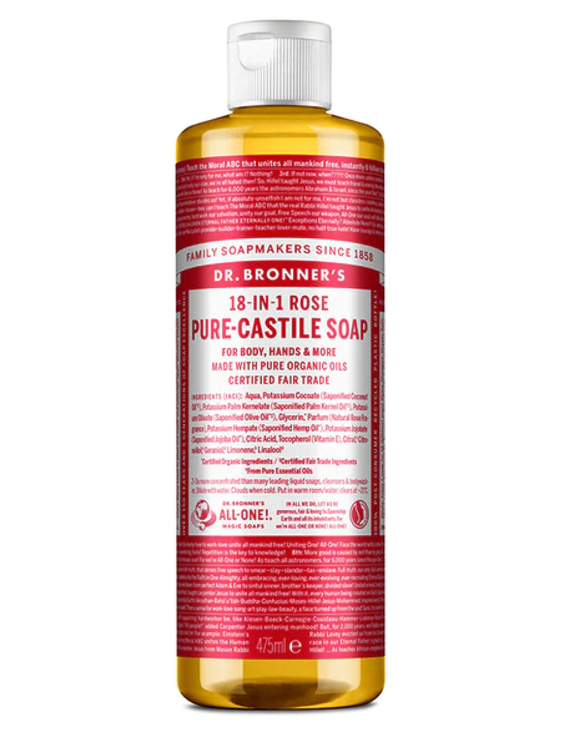 Sabonete Líquido Biológico - Rosa  3