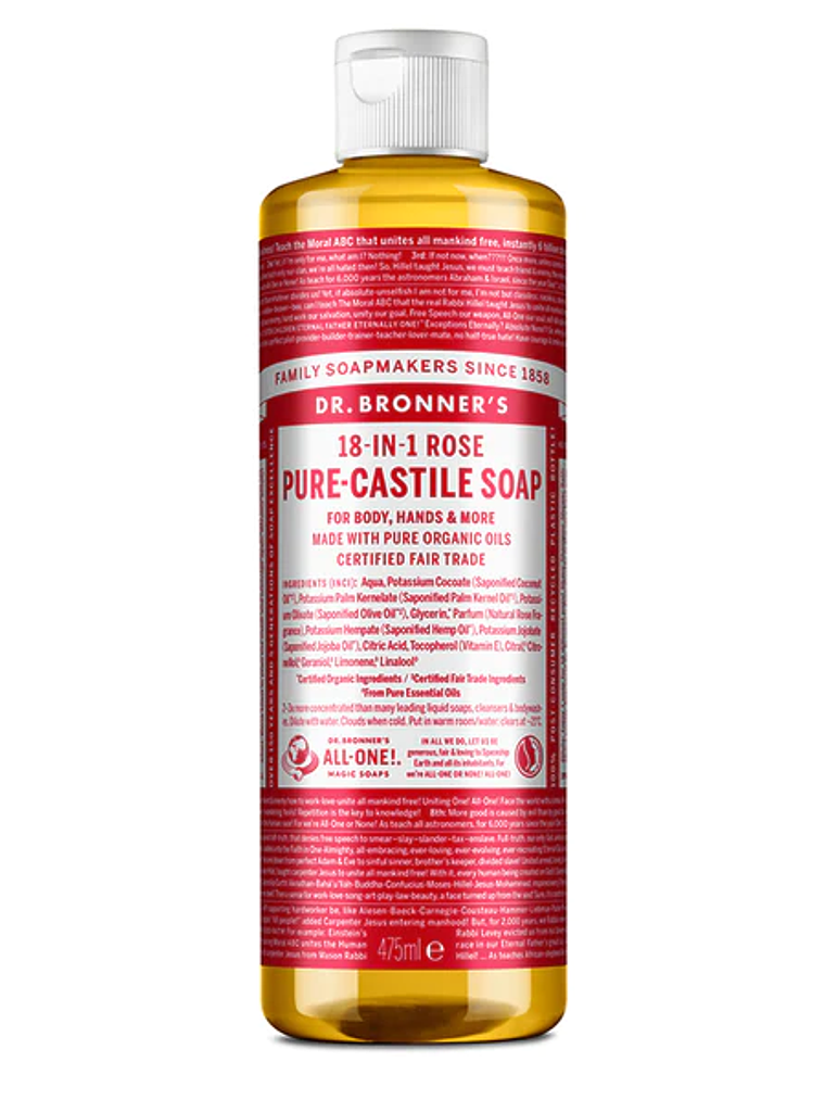 Sabonete Líquido Biológico - Rosa  3