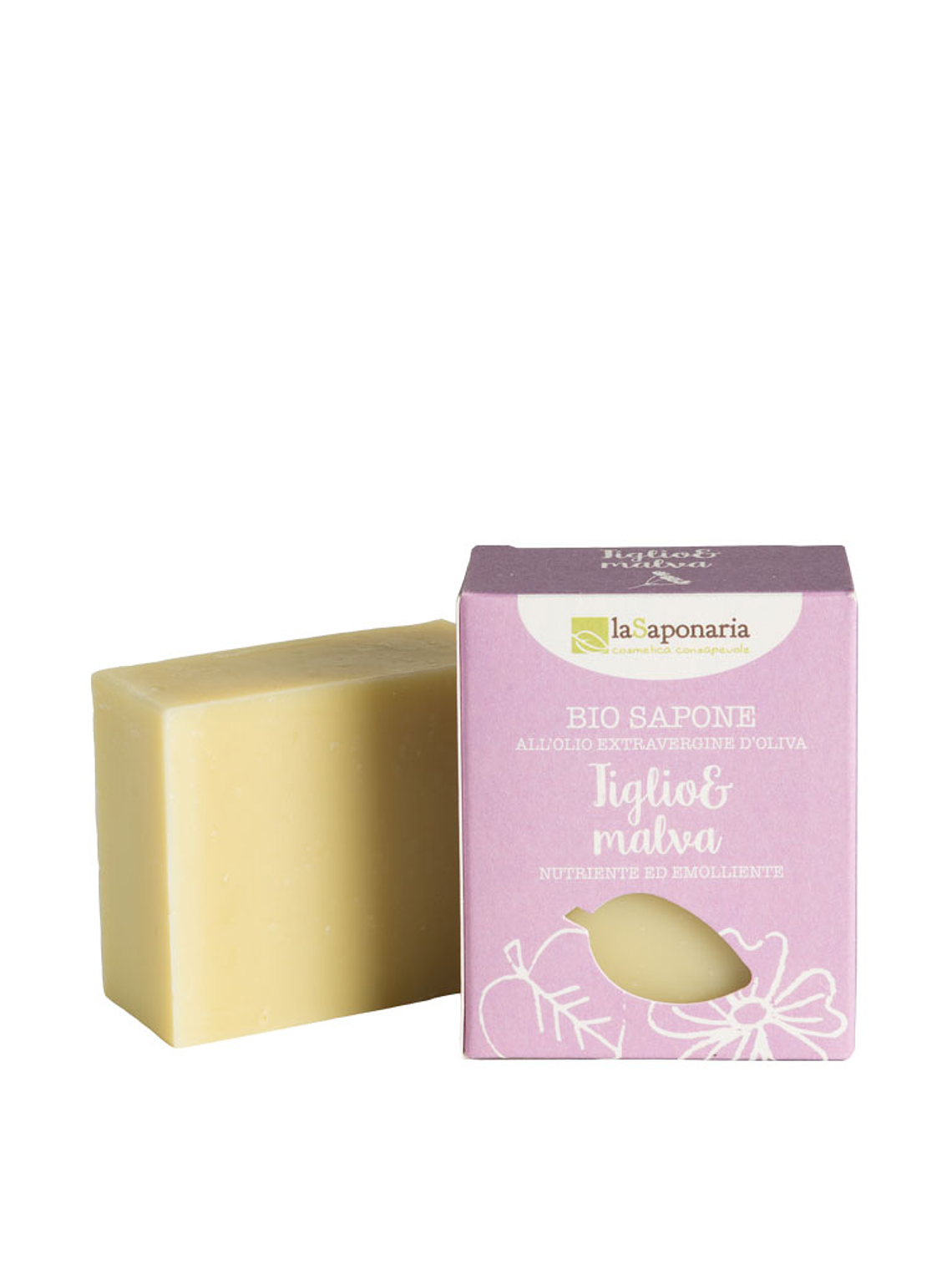 Sabonete Biológico Tília e Malva 100gr 1