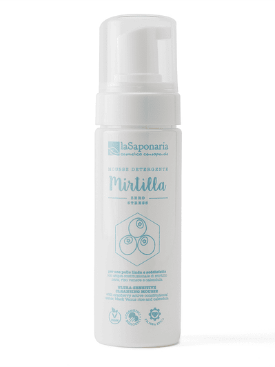 Mousse Facial Suave de Mirtilo – Limpeza e Cuidado