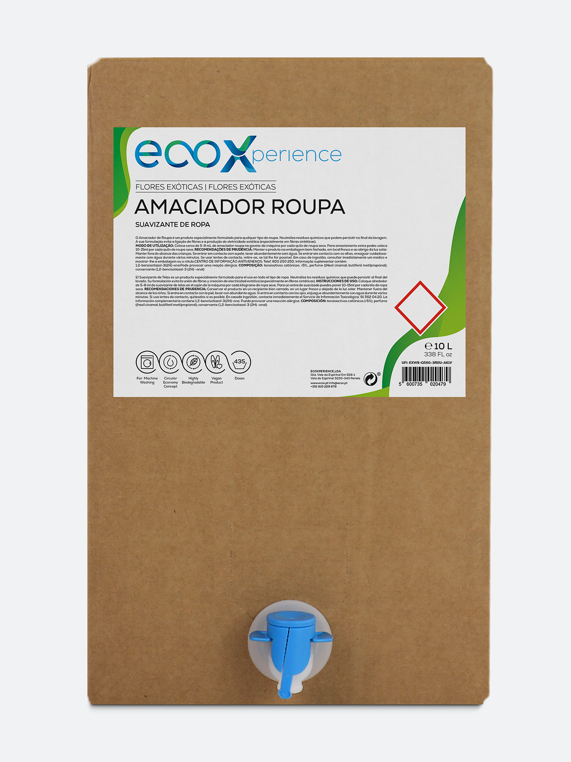 Amaciador da Roupa Flores Exóticas – Perfume Intenso e Suavidade Duradoura 3