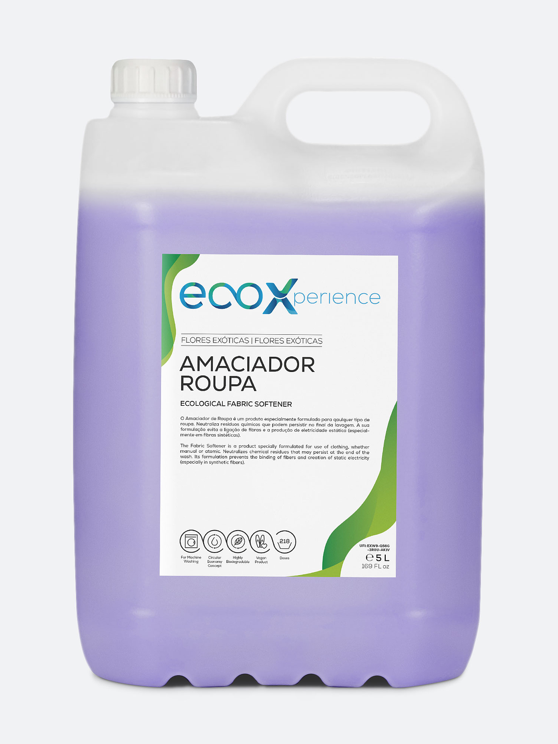 Amaciador da Roupa Flores Exóticas – Perfume Intenso e Suavidade Duradoura 5