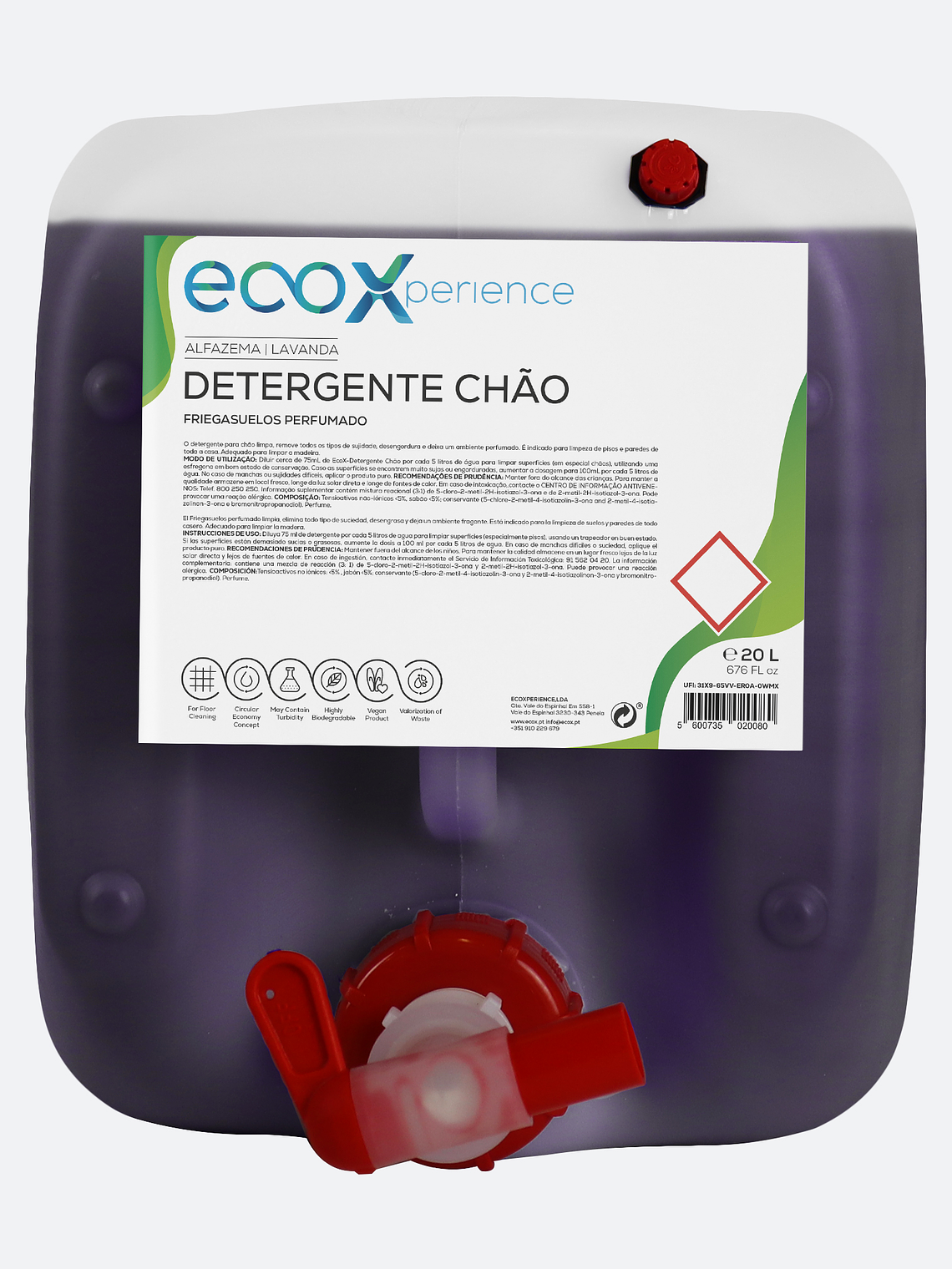 Detergente Ecológico Chão Alfazema – Limpeza, Proteção e Frescura Natural 5