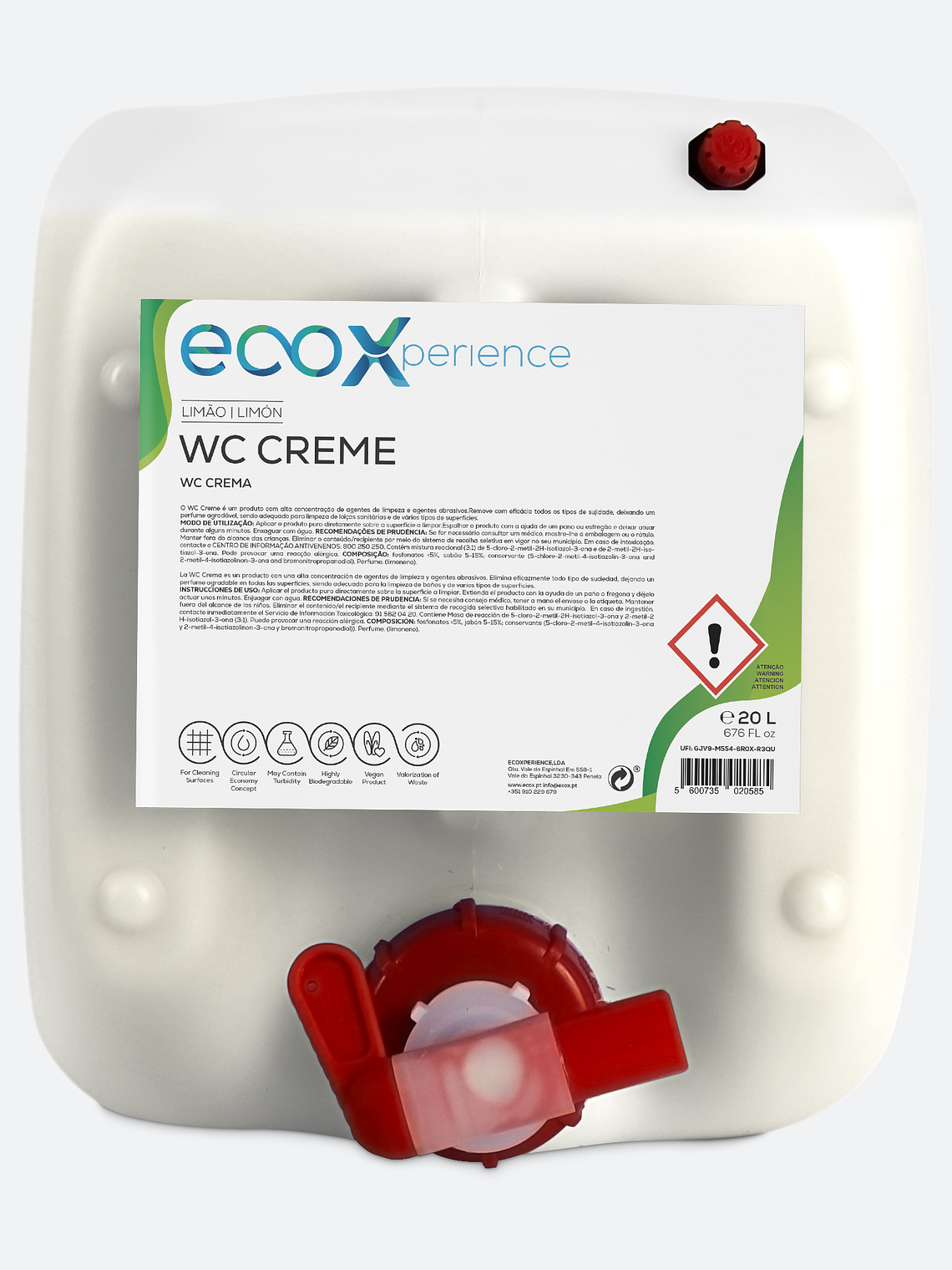 WC Creme – Limpeza eficaz e aroma fresco 2