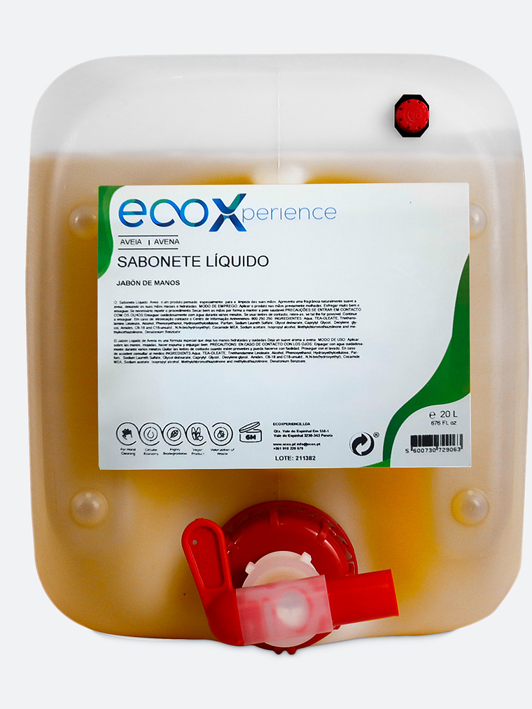 Sabonete Líquido Aveia 500mL 3