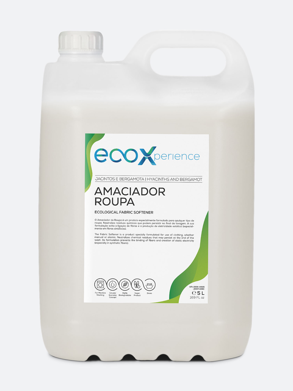 Amaciador Roupa Jacintos Bergamota 3