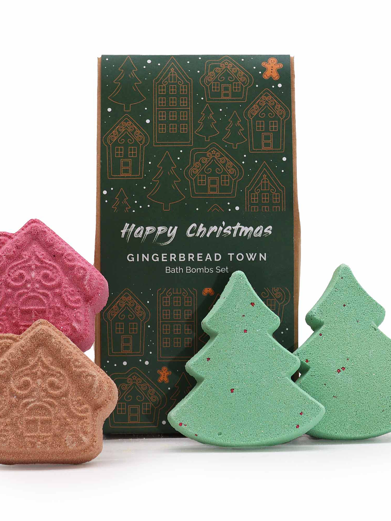 Bombas de banho de Natal 1