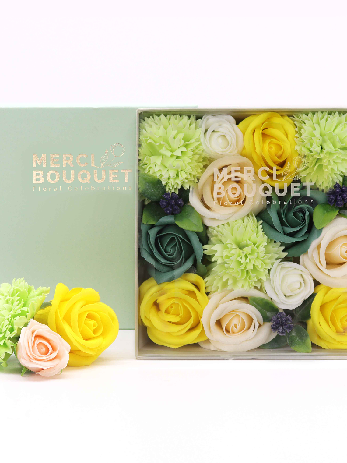 Caixas de Presente de Flores de Sabão – Encanto que se sente e se vê 6