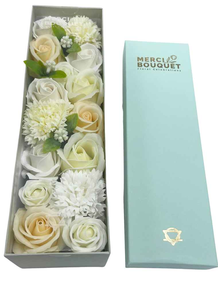 Flores de sabão Caixa Longa 3