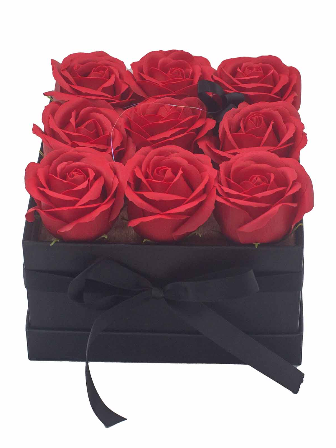 Buquê de Flores de Sabão Caixa 9 Rosas 1