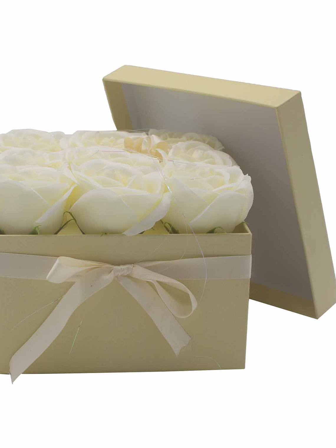 Buquê de Flores de Sabão Caixa 9 Rosas 3