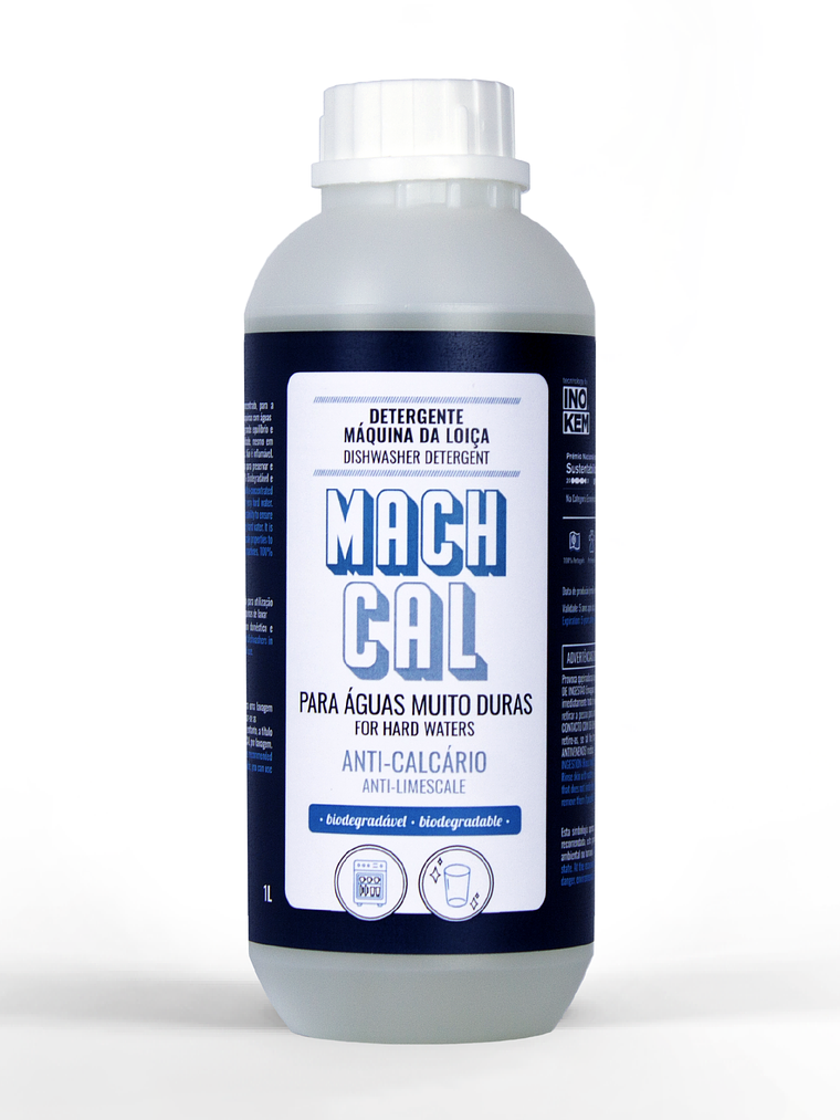 Mach Cal – Detergente Líquido para Máquina da Loiça (especial águas duras) 1