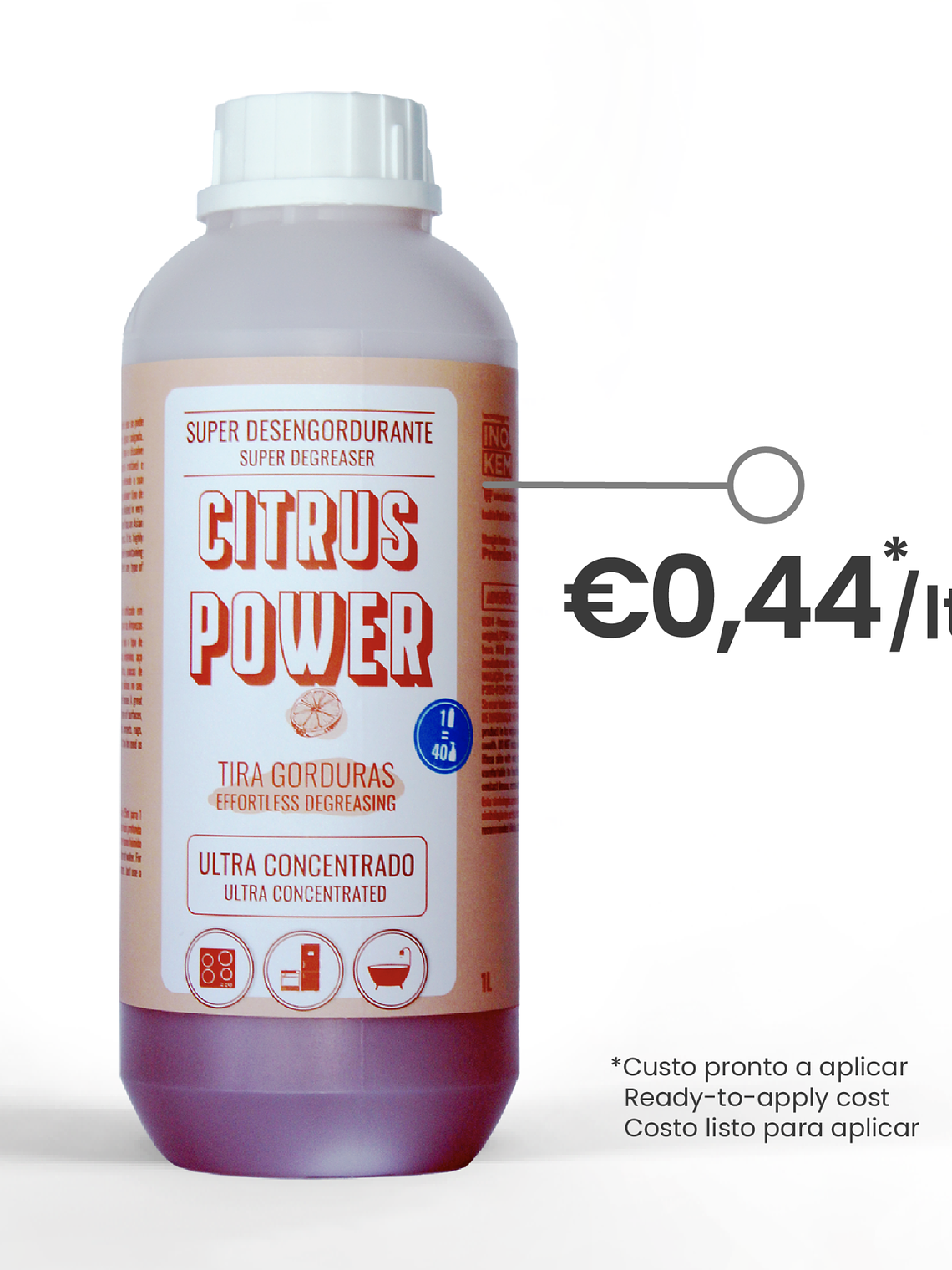 Desengordurante multiusos - CITRUS POWER 1