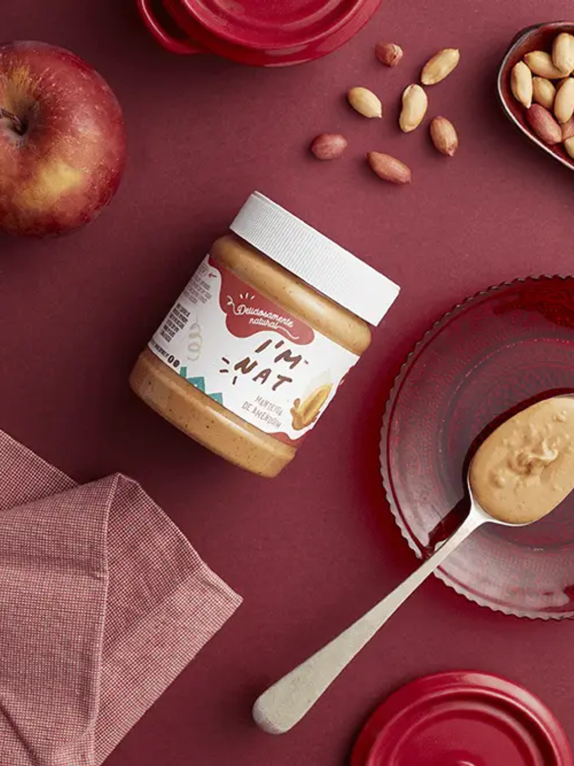 Manteiga de Amendoim Cremosa 260g 1